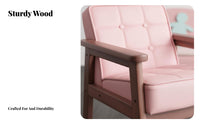 Crownsupport Plush Chair Sturdy Construction children's Furniture for Preschoolers