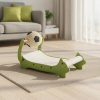 Cat Scratcher with Ball Woven Pet Furniture Sisal for Cats, Kittens