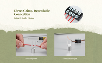 U-Shaped Copper Crimp Terminal