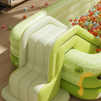 Inflatable Pool Slide Foldable Kids Splash Pool Large Size for Patio