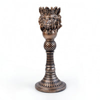 Lion Sculpture with Crown Decorative Lion Statue with Crown Majestic