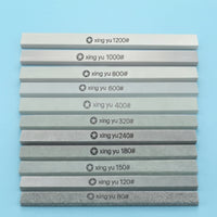 11 Pieces Fine-Grit Abrasive Stone Strip Professional-Grade Sharpening Stone Bar Easy to Use Whetstone Corrosion-Resistant for Craftsmen, Jewelers, Workshop