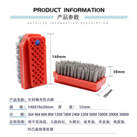 金刚石抛光刷石材清洗刷普通菲克特型布拉型仿古刷碳化硅研磨刷