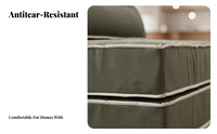 Tofu Block Sofa Nordic Design Interchangeable Seating Reconfigurable Scuffwithstandant for Hosts, Homeowners, Lounge Area