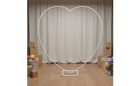 Heart-Shaped Arch Frame Rectangular Base Event Decor Romantic for Balloon Arches