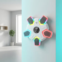 Bluetooth Rhythm Punch Training Target Wireless Music Boxing Machine Smart Boxing Target with Speaker Compact for Fitness Enthusiasts, Home Gym