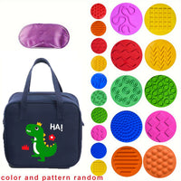 Silicone Tactile Training Mat for Kids Foot Massage and Balance