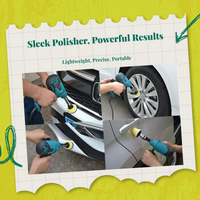Glass polisher removes windshield marks