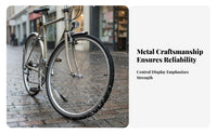 Stainless Steel Bike Fenders Rustproof Full Coverage Cycle Mudguards Full Coverage Bike Fenders for Kids, Rainy Days, Wet Roads
