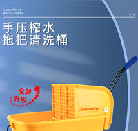 榨水车拖把桶挤水桶拖地桶商用家用拖布桶压水器清洗拖把柞水车头