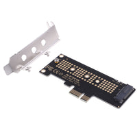 半高支架NVMe PCIe M.2 NGFF SSD转PCIe x1转接卡PCIe x1 to M.2.