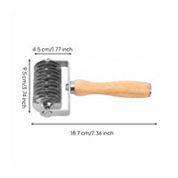 Pastry Lattice Roller Consistent Grid Cuts Baking Tool Easy to Use