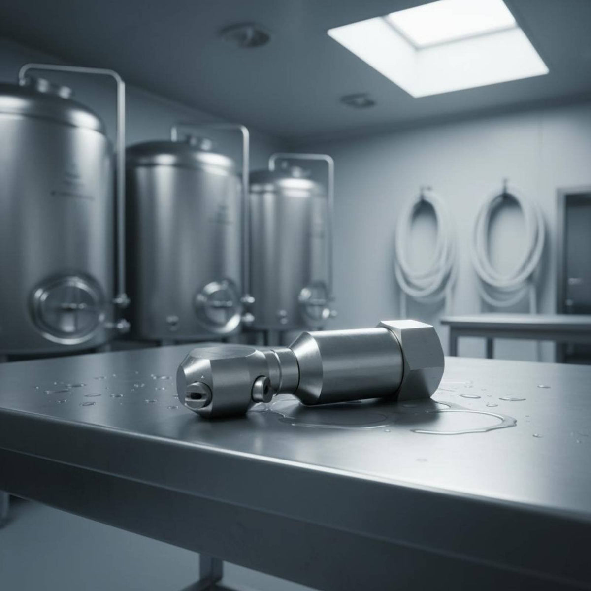 Rotary Barrel Cleaning Nozzle Easy to Install Rotating Cleaning Nozzle