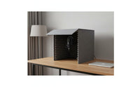 Reduces Reverberation and Reverb Desktop Soundproof Booth Easy Assembly Desktop Soundproof Box Foldable Design Tabletop Sound Isolation Box Collapsible for Podcasters, Streamers, Telecommute Workers, Home Office, Studying