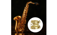 Saxophone Ligature Adjustable Screw Sax Instrument Connector Ligature Easy Installation Oscillator Holder for Stage Performance