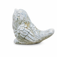 Cement Bird Figurine Mottled Garden Decor Compact for Yard