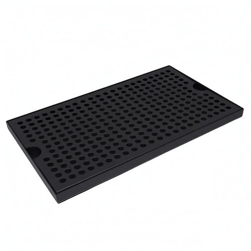 Stainless Steel Drain Tray Finger Grips Bar Drain Tray Raised Edges