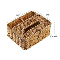 Rectangular Storage Basket Long-Lasting Household Organizer Handmade