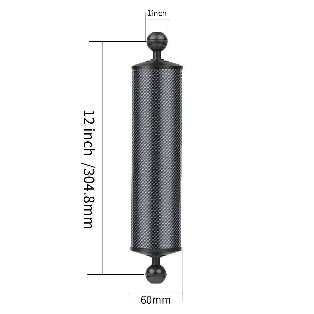 Black / 12 Inch