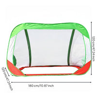 Beach Soccer goals Quick Setup Foldable Football goals Lightweight Portable Football Net for Kids, Outdoor