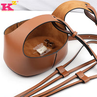 DIY Woven Bucket Bag Material Kit with Hollow Design