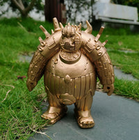 现货士兵雕塑树脂工艺品仿铜侍卫蒙古武士古代人物居家沙发摆件