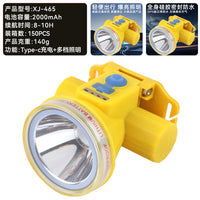 Rechargeable LED Headlamp for Outdoor Night Fishing with Long Battery Life