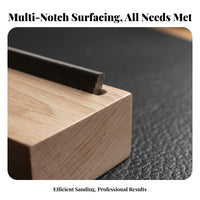Professional Grade Fret End Beveling File Comfortable Wooden Grip Fret End Dressing File Solid Wood Construction for DIY Hobbyists, Fretwork