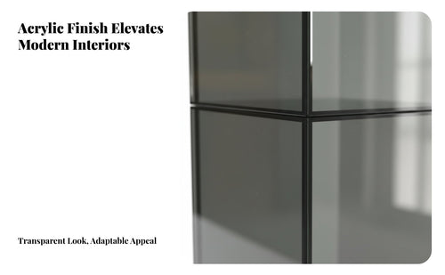 Transparent Design Tall Narrow Shelving Unit Space-Saving Multi-Tier Narrow Rack unrestrictedstanding shelf unit Minimalist aesthetic for Apartment Dwellers, Office Workers, Living Room, Small Spaces, Hallway, Bedroom
