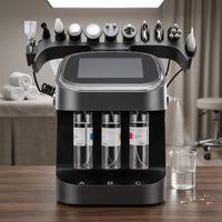 Desktop Skincare Machine Handpieces Skin Wellness Equipment Black
