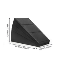 Foam Incline Wedge Non-Slip Calves Board Lightweight Squat Wedge Board for Athletes, Runners, Home Gym, Physical