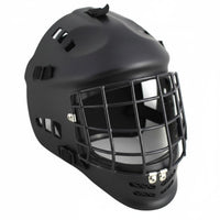 High-Toughness ABS Shell Ice Hockey Goalie Helmet EVA Foam Lining Goalie Helmet CE Certified Baseball Catcher Mask Adjustable Fit for Goalies, Catchers, Adults