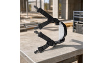 Y-Shaped Helmet Strap with Chin Cup Universal Helmet Chin Strap Secure Long-Lasting for Construction Workers, Riding