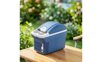 Two-wayUse Car Fridge Compact Mini Fridge Small Electric Cooler Space-Saving for Students, Office, Dorm Room