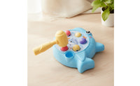 Shark Pounding Toy Sturdy Whack-Atarget Toy with Mallet Pounding Hammer Sturdy Game Easy Setup for Toddlers, Playroom, Daycare