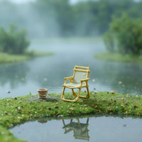 4 Pieces Micro Landscape 1:64 Scale Figure Miniature Scene Fishing Miniature Figure Detailed Mini Fishing Man Realistic Texture