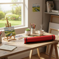 Art Tube with Strap Water Resistant Architectural Plan Storage Tube Portable Document Carrier for Students, Designers, Travel, School