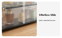 Clear Cosmetic Display Case with Drawers Large Capacity Makeup Organizer