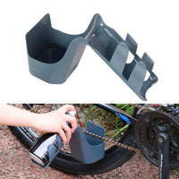 Chain Cleaning Tool Set with Storage Box for Motorcycles and Bicycles