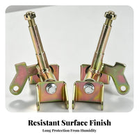 Steering Joint Yoke Assembly | Yellow Zinc Finish, Threaded Upright bolt, Front Steering joint Assembly, for ATV Repair
