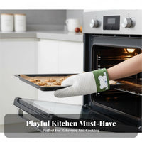creature claw gloves High-Temperature Resistant Cartoon paw print-like Hand Protector Cute creature Design Oven gloves for Gift Givers, Microwave Handling, Housewarming