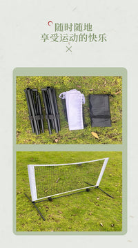 Portable 5FT Pickleball Net with Frame for Indoor and Outdoor Use