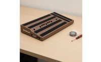 Guitar Pedalboard Textured Pedalboard with Hook-and-Loop Tape Hook and Loop Tape Industrial Strength Effects Board