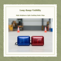Two-tone LED emergency light, easy install