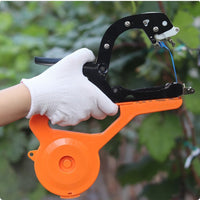 Manual Vine Tie Tool Trigger Handle Plant Tying Tape Machine Clamp Style