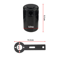 Black Works Racing Aluminum Oil Catch Can Kit for 21-23 Ram TRX