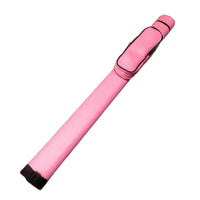 Billiard Cue Tube, Oval, Leather-like PU, for 2/1 Cues, Solid or Two-tone