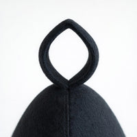 Steam Room Hat, Sauna Cap for Enthusiasts, Breathable Wool, Sweat Absorbent, Traditional Design, Han - Image 9