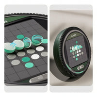 Interactive Electronic Board Game Brain-Teasing Electronic Reversible Game Classic Deluxe for Tabletop Play