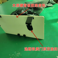 Adhesive Hook Laundry Basket for Door, Plastic